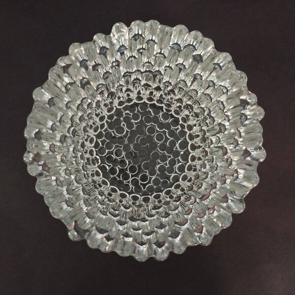 Vintage Scandi Finnish Design Icicle Glass Bowls - Set of 3 - Picture 6 of 9